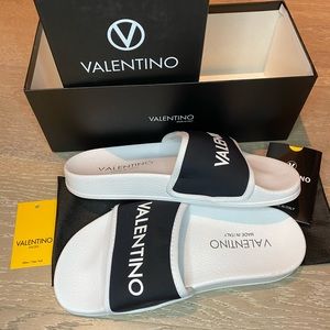New Black Valentino Slides 37